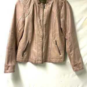 Maurices brand Faux Leather Moto Jacket